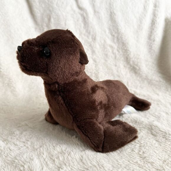Aurora Destination Nation Brown California Sea Lion Seal 10” Plush Toy Aquarium - Picture 2 of 5